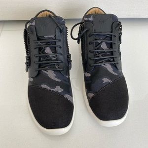 Giuseppe Zanotti Mens Camo Sneaker sz 44